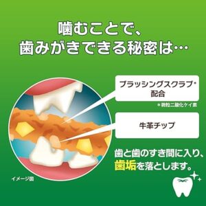 ライオン PETKISS ネコちゃんの歯みがきおやつ ササミ&チーズ